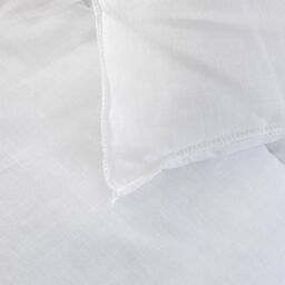 Snug City Summer Duvet 4.5 Tog Polycotton & Hollowfibre Filling in White - Size: Single - thumbnail 6