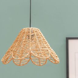 ValueLights Vine Natural Ceiling Pendant Shade - thumbnail 5