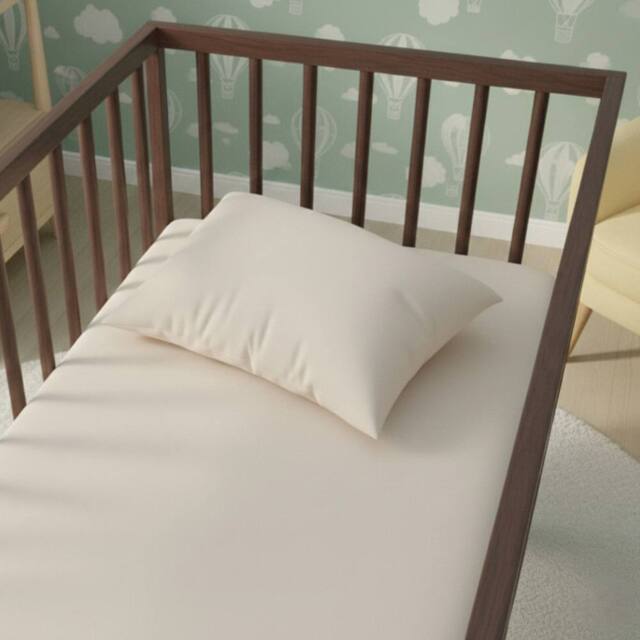 Snug City Flannelette Cot Bed Pillowcase Cover Soft Brushed Warmth & Comfort in Cream - image 1