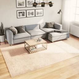 Berkfield Home Rug HUARTE Short Pile Soft & Washable Beige 240x340 cm - Size: Medium - thumbnail 2