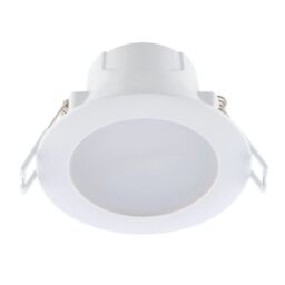 First Choice Lighting Set of 30 CCT LED Bathroom Downlights - White IP44 Recessed Downlights