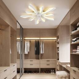 NIVOR 70cm 7 Blade LED Dimmable Ceiling Fan with Remote & Light Adjustable in White - thumbnail 9