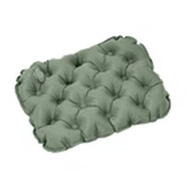 Havendro Dark Green Folding Inflatable Seat Cushion Travel Camping Hiking - image 1