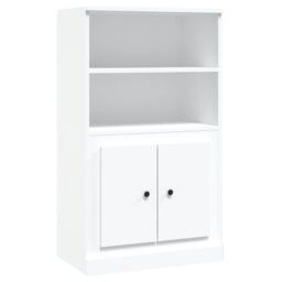 Berkfield Home Highboard White 60x35.5x103.5 cm Engineered Wood - thumbnail 2