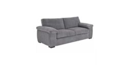 LUXURY LIFE Amalfi Collingdale Jumbo Cord Fabric Sofa Set in Grey - thumbnail 3