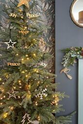 Homescapes Set of 12 Gold & Silver Christmas Tree Decorations - thumbnail 2
