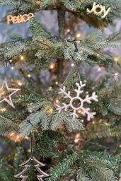 Homescapes Set of 12 Gold & Silver Christmas Tree Decorations - thumbnail 3