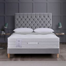 Rest Relax Jasper Ortho Memory Coil Tufted Mattress in White - Size: Super King - thumbnail 1