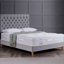 Rest Relax Jasper Ortho Memory Coil Tufted Mattress in White - Size: Super King - thumbnail 3
