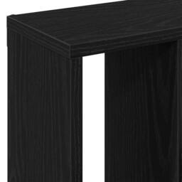 Berkfield Home Wall Shelf Black Oak 45x16x45 cm Engineered Wood - Size: 45 x 16 x 45 cm - thumbnail 8