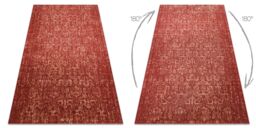 RugsX Wool Jade Rug in Red - Size: 140 cm x 200 cm - thumbnail 3