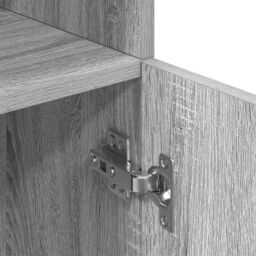 Berkfield Home Kitchen Cabinet Grey Sonoma 57x41.5x131.5 cm Engineered Wood - thumbnail 8