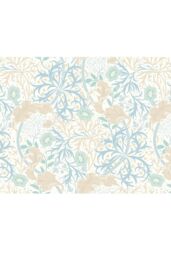 Origin Murals Trailing Seaweed Garden Wall Mural in Pale Blue - Size: W350 cm x H280 cm - thumbnail 2