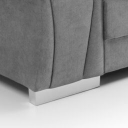 Abakus Direct Verona Linen 2 Seater in Light Grey - thumbnail 6