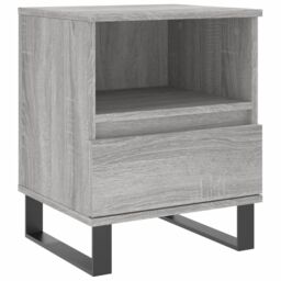Berkfield Home Bedside Cabinets 2 pcs Grey Sonoma 40x35x50 cm Engineered Wood - Size: 40 x 35 x 50 cm - thumbnail 5