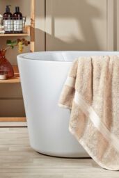 CHRISTY 'Renaissance' Luxury 675GSM Egyptian Cotton 8 Piece Towel Bale in Light Brown - thumbnail 2