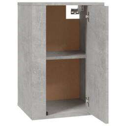 Berkfield Home Wall Mounted TV Cabinets 2 pcs Concrete Grey 40x34.5x60 cm - thumbnail 8