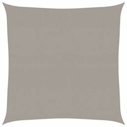 Berkfield Home Sunshade Sail 160 g/m¬≤ Square Light Grey 5x5 m HDPE - thumbnail 2