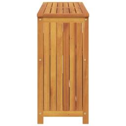 Berkfield Home Garden Console Table 110x35x75 cm Solid Wood Acacia in Brown - Size: 110 x 35 x 75 cm - thumbnail 7