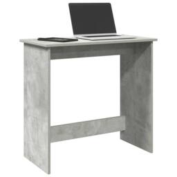 Berkfield Home Decorative Desk Concrete Grey 80x40x75 cm Engineered Wood - Size: 80 x 40 x 75 cm - thumbnail 2