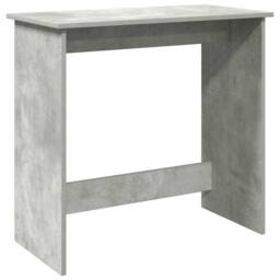 Berkfield Home Decorative Desk Concrete Grey 80x40x75 cm Engineered Wood - Size: 80 x 40 x 75 cm - thumbnail 3