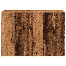 Berkfield Home TV Cabinet Wall-mounted Old Wood 60x30x41 cm in Brown - Size: 60 x 30 x 41 cm - thumbnail 5