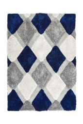 Origin 3D GEO Shaggy Navy 80x150 - Size: 80 cm x 150 cm - thumbnail 2