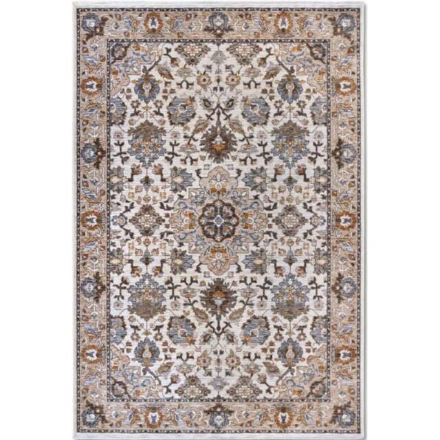 THE RUGS Villeroy & Boch 1871 Egon Short Pile Oriental Rug Polyester in Cream - Size: 80 cm x 190 cm - image 1