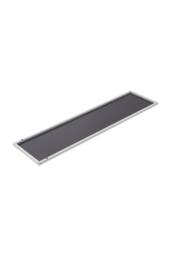 Living and Home 120x30cm Modern Full Length Mirror Metal Frame Wall-Mounted Dressing Mirror for Bedroom & Clothing Store in White - Size: 120x30 cm - thumbnail 5