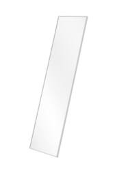 Living and Home 120x30cm Modern Full Length Mirror Metal Frame Wall-Mounted Dressing Mirror for Bedroom & Clothing Store in White - Size: 120x30 cm - thumbnail 4