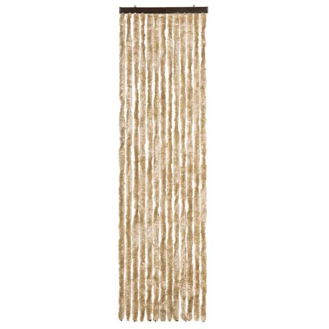Berkfield Home Insect Curtain Beige 56x200 cm Chenille - image 1