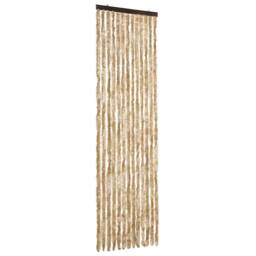 Berkfield Home Insect Curtain Beige 56x200 cm Chenille - thumbnail 3