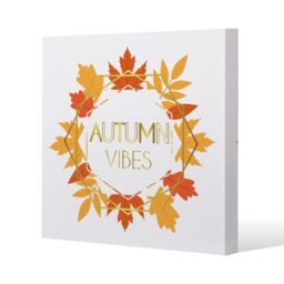 Benjamin Tate Design Autumn Vibes (Canvas Print) / 101 x 101 x 4cm in Natural - Size: 101 x 101 x 4 cm - thumbnail 1