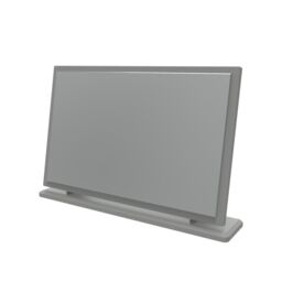Ready Assembled 2 U Helmsley Large Mirror (Ready Assembled) in Dark Grey - thumbnail 3