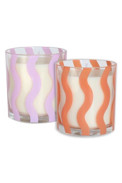 Portico Designs Ltd Flawsome Set of 2 Scented Candles - image 1