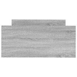 Berkfield Home Bed Frame Grey Sonoma 100x200 cm Engineered Wood - thumbnail 4