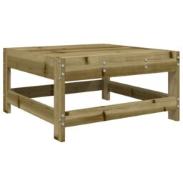 Berkfield Home 4 Piece Garden Lounge Set Impregnated Wood Pine in Brown - thumbnail 6