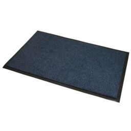 JVL Commodore Barrier Mat, 120x170cm, Blue/Black in Dark Blue - Size: 120 cm x 170 cm