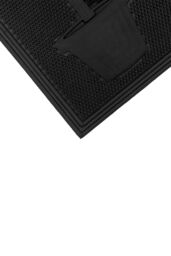 JVL Home Sweet Home Scraper Rubber Pin Doormat 45x75cm in Black - Size: 45 cm x 75 cm - thumbnail 4