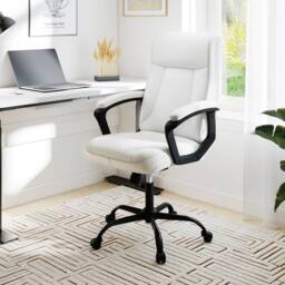 VOGREX Ergonomic Executive Office Chair in White - thumbnail 5