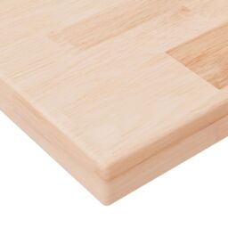 Berkfield Home Shelf Board 60x20x2.5 cm Untreated Solid Wood Oak in Brown - thumbnail 3