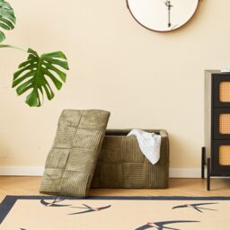 Nordlys Scandinavian Design Bench with Storage in Green - thumbnail 4