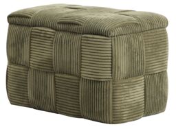 Nordlys Scandinavian Design Bench with Storage in Green