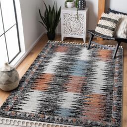 RugsX Belle Rug in Black - Size: 120 cm x 170 cm - thumbnail 5