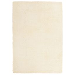 Berkfield Home Shaggy Rug High Pile NAVARRA Cream 120x170 cm Polyester - Size: Medium - thumbnail 2