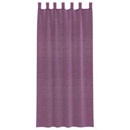 Berkfield Home Voile Curtains with Loops 2 pcs Purple 140x245 cm - thumbnail 4