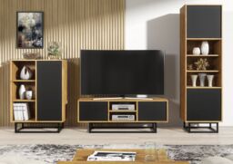 Mex Furniture LTD Sideboard 100cm Loft / Industrial - thumbnail 7