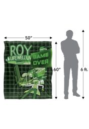 Warner Brothers Rick & Morty Officially Licensed Silky Touch Super Soft Throw Blanket 152 x 127 cm in White - thumbnail 5