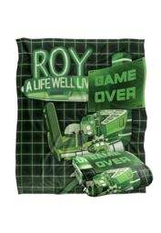 Warner Brothers Rick & Morty Officially Licensed Silky Touch Super Soft Throw Blanket 152 x 127 cm in White - thumbnail 2