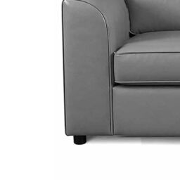 Furnishings For Less UK Danbury Leather 2 Seater Sofa Full Back Black, Brown or Grey - thumbnail 2
